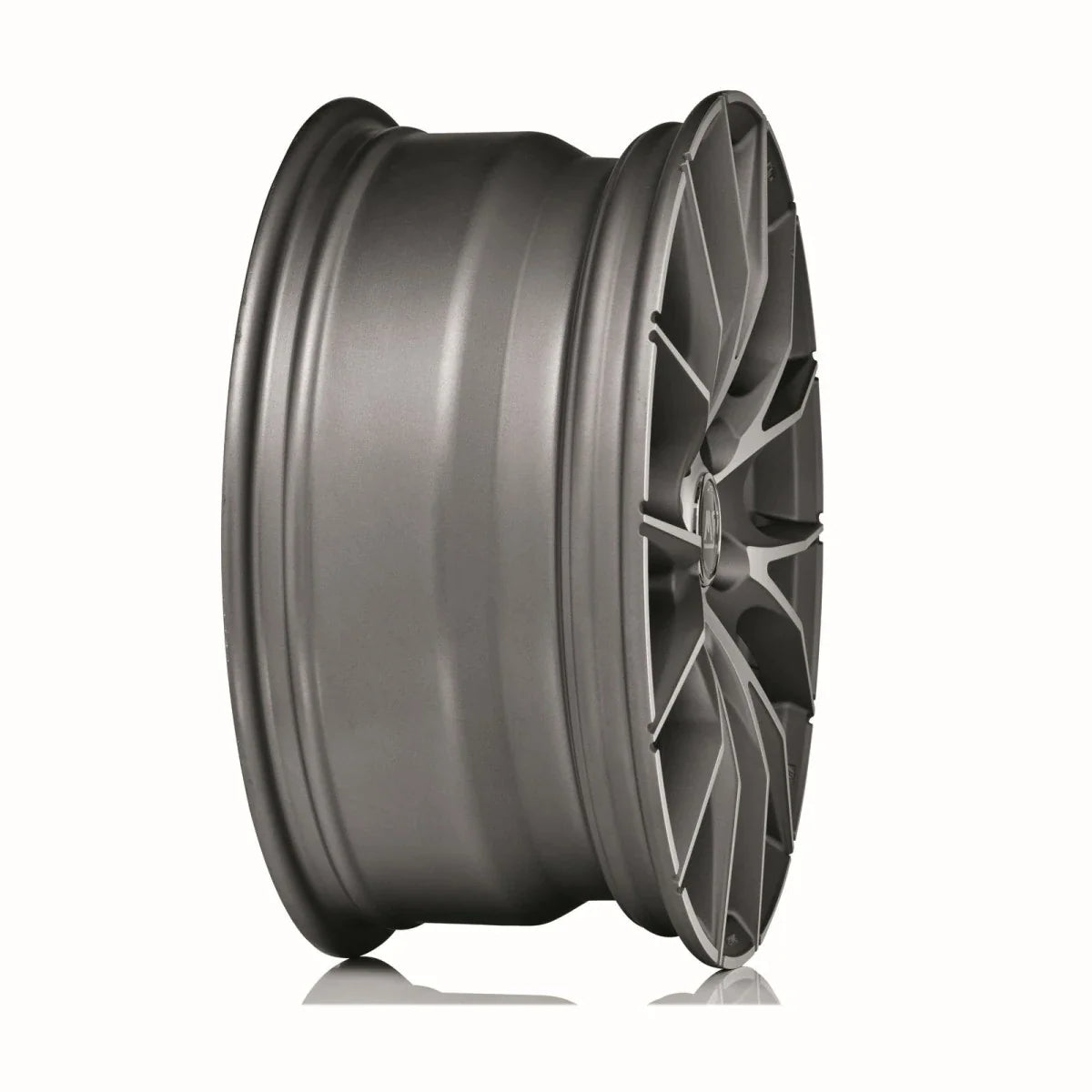 Alu kola MSW 25 8x17 5x112 ET35 Matt Titanium Full Polished | Wheelsup.cz