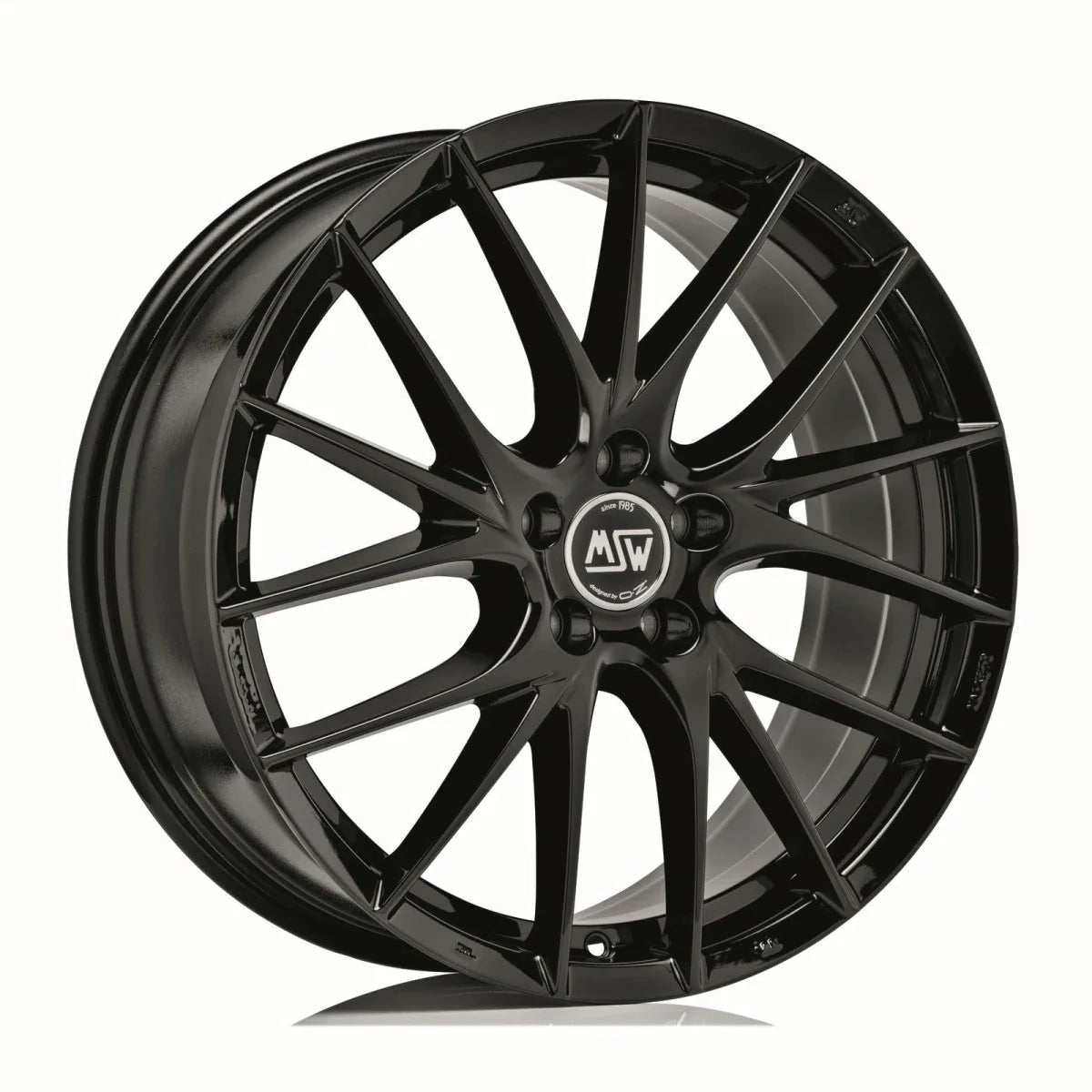 Alu kola MSW 29 8x18 5x112 ET35 Gloss Black | Wheelsup.cz