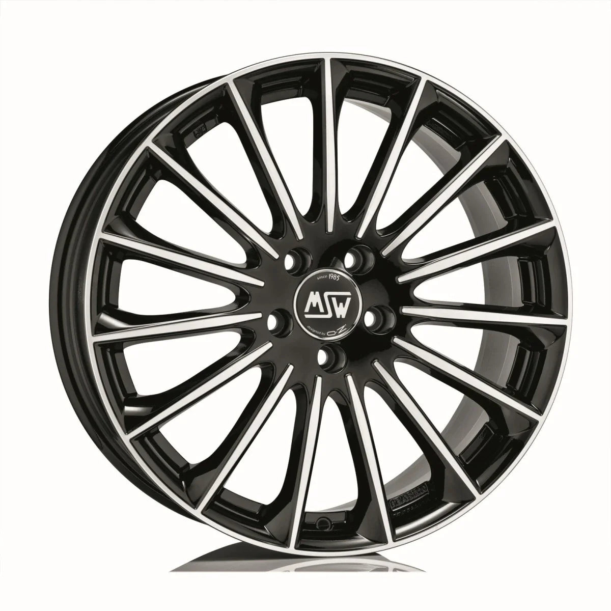 Alu kola MSW 30 8.5x20 5x114.3 ET45 Gloss Black Full Polished | Wheelsup.cz