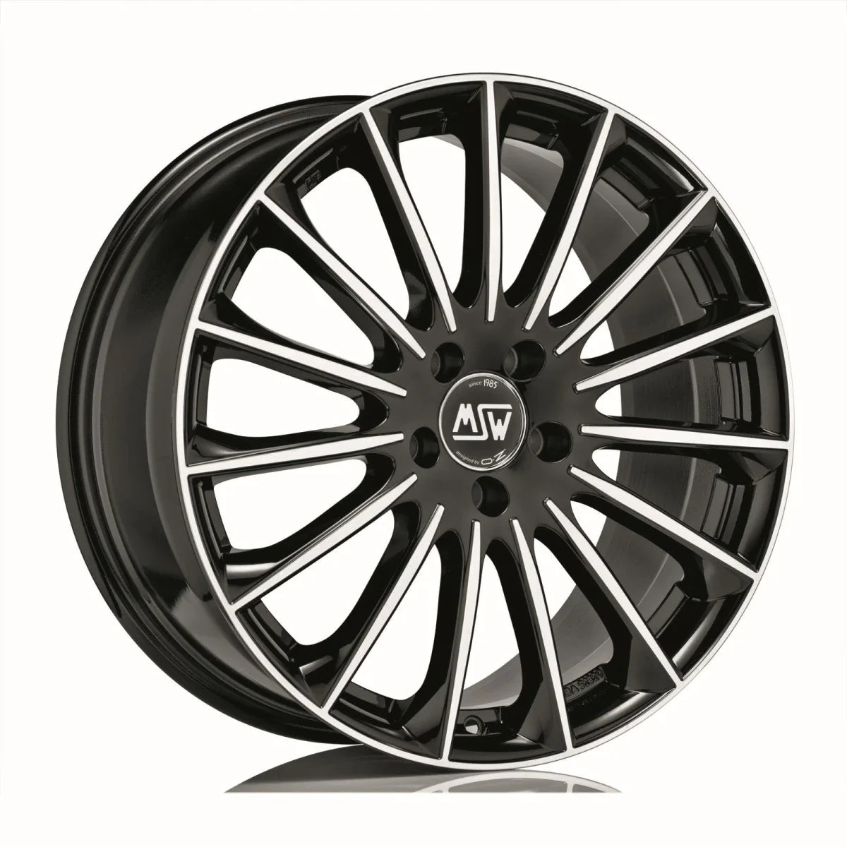 Alu kola MSW 30 8.5x20 5x112 ET35 Gloss Black Full Polished | Wheelsup.cz