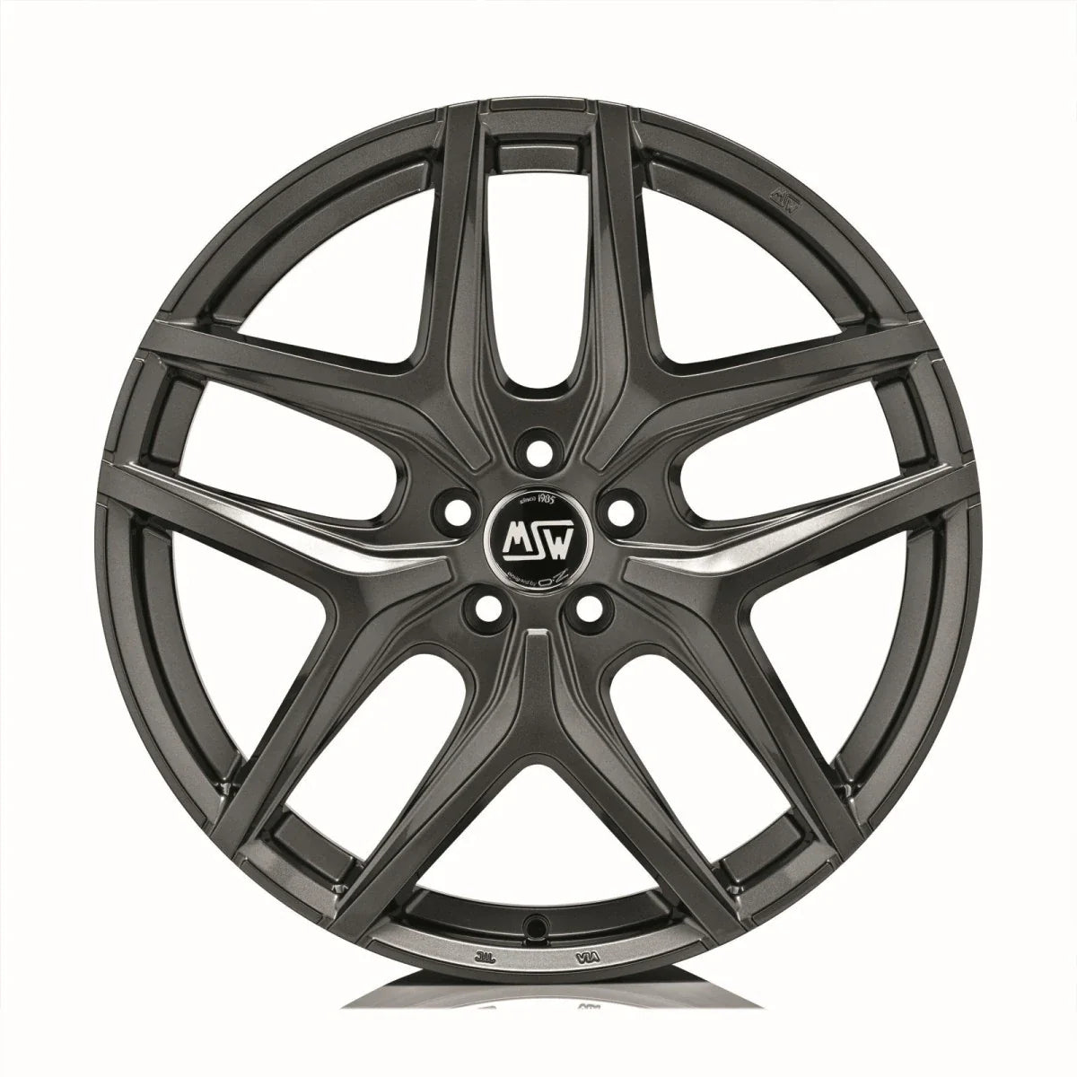 Alu kola MSW 40 10x20 5x110 ET41 Gloss Gun Metal | Wheelsup.cz