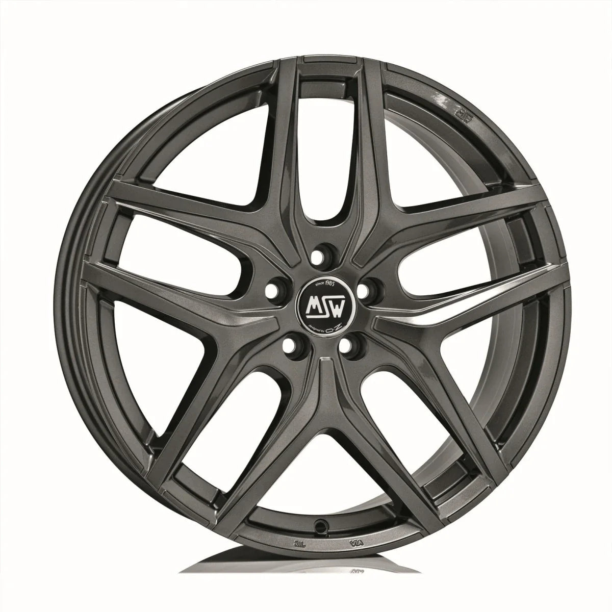 Alu kola MSW 40 7x17 5x112 ET35 Gloss Gun Metal | Wheelsup.cz