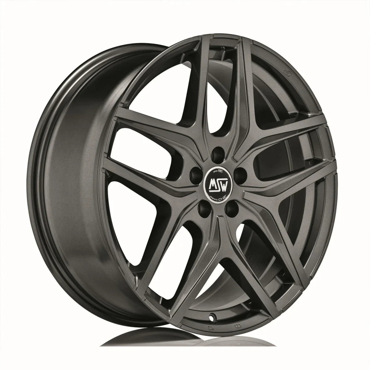 Alu kola MSW 40 8.5x20 5x112 ET45 Gloss Gun Metal | Wheelsup.cz