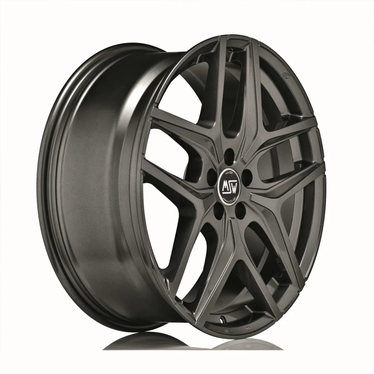Alu kola MSW 40 8.5x20 5x108 ET50 Gloss Gun Metal | Wheelsup.cz