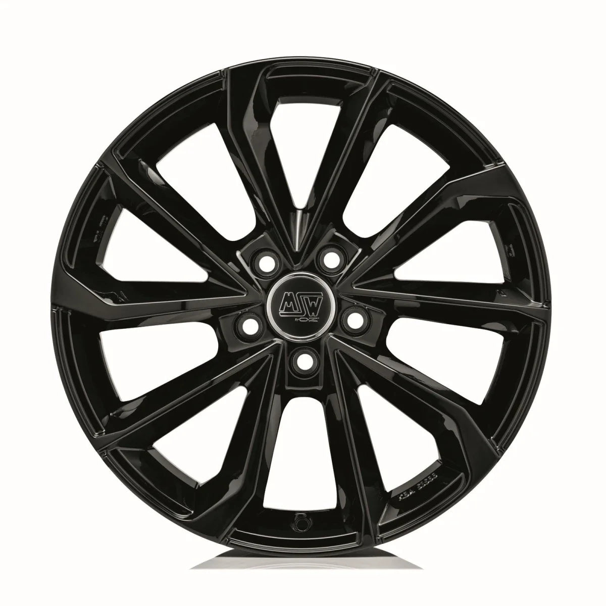 Alu kola MSW 42 8x18 5x112 ET48 Gloss Black | Wheelsup.cz