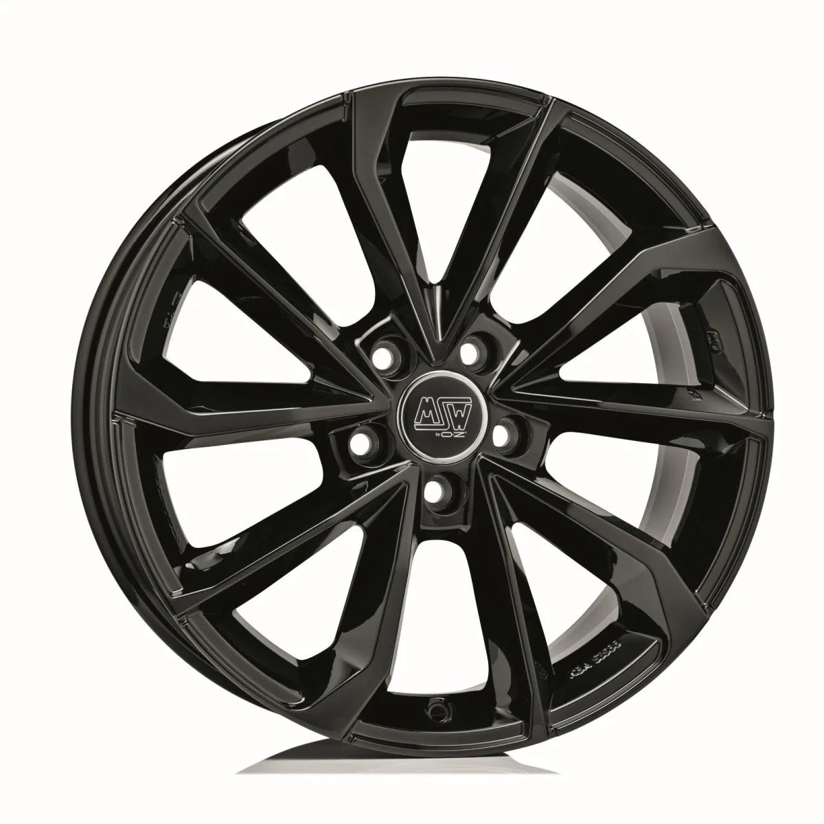 Alu kola MSW 42 8x18 5x112 ET48 Gloss Black | Wheelsup.cz