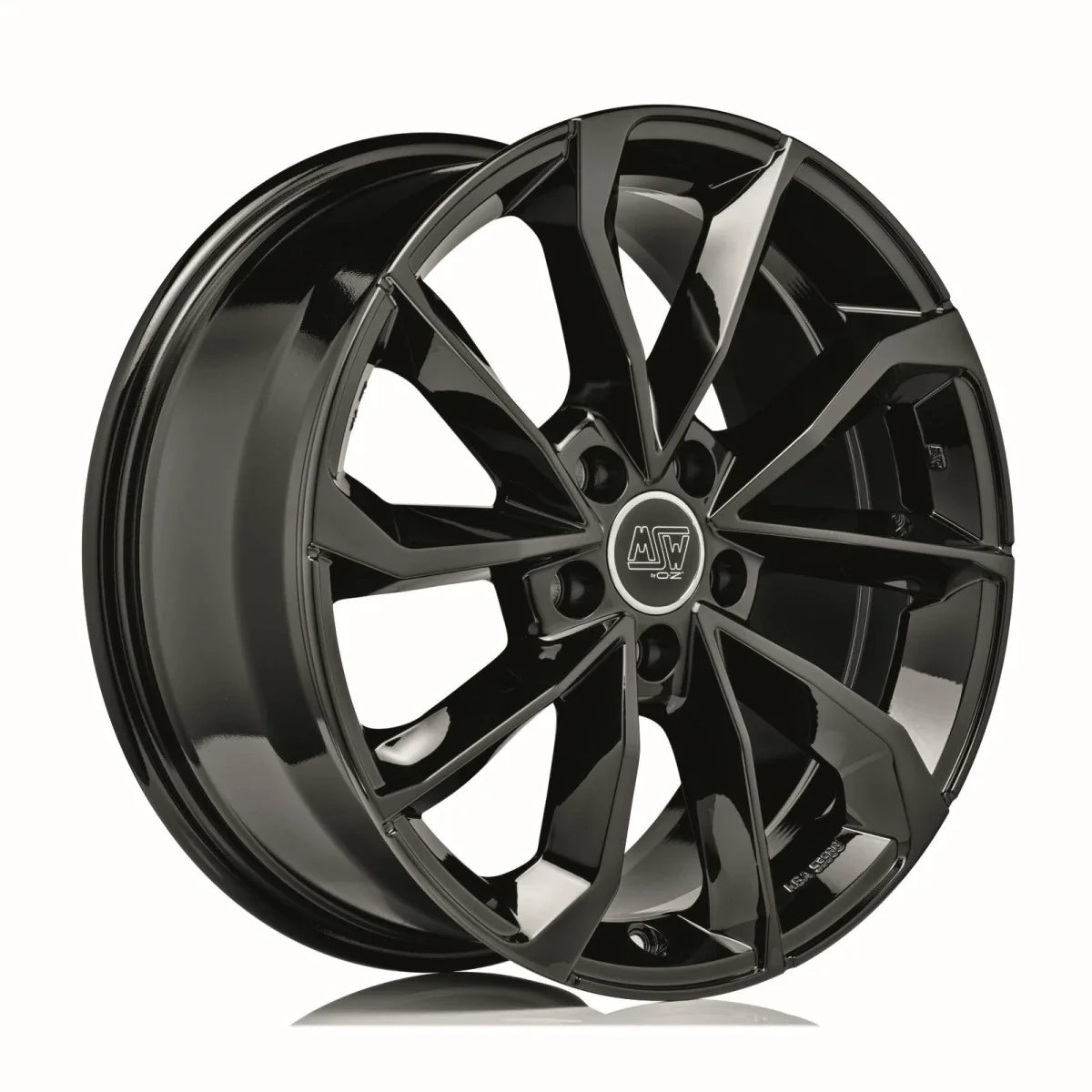 Alu kola MSW 42 7.5x17 5x112 ET48 Gloss Black | Wheelsup.cz