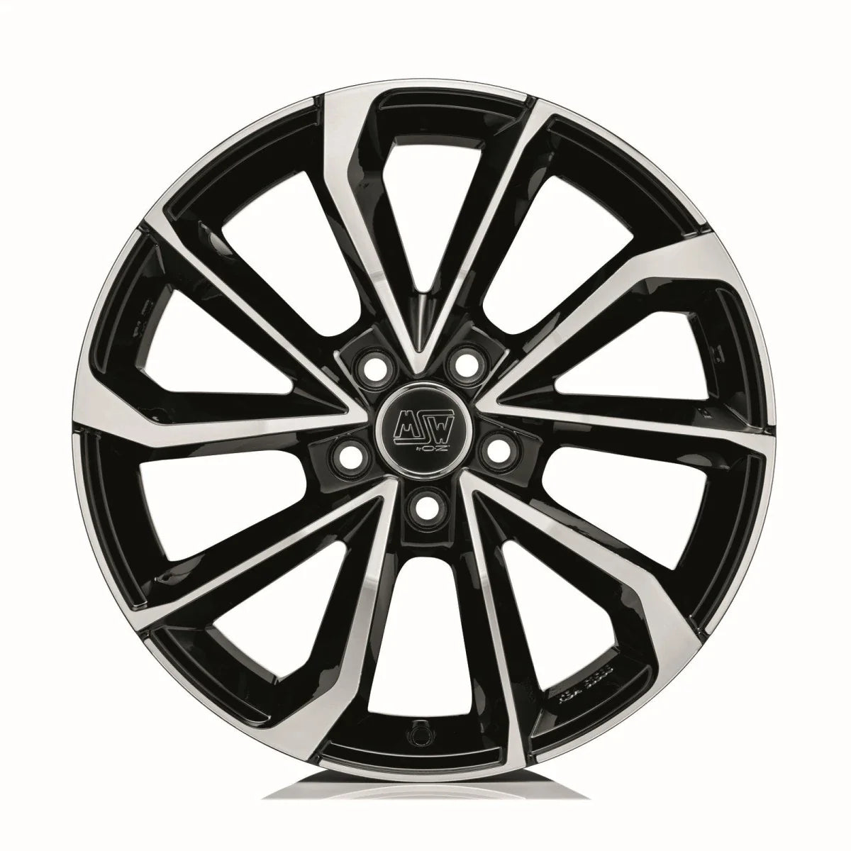 Alu kola MSW 42 8x19 5x114.3 ET40 Gloss Black Full Polished | Wheelsup.cz