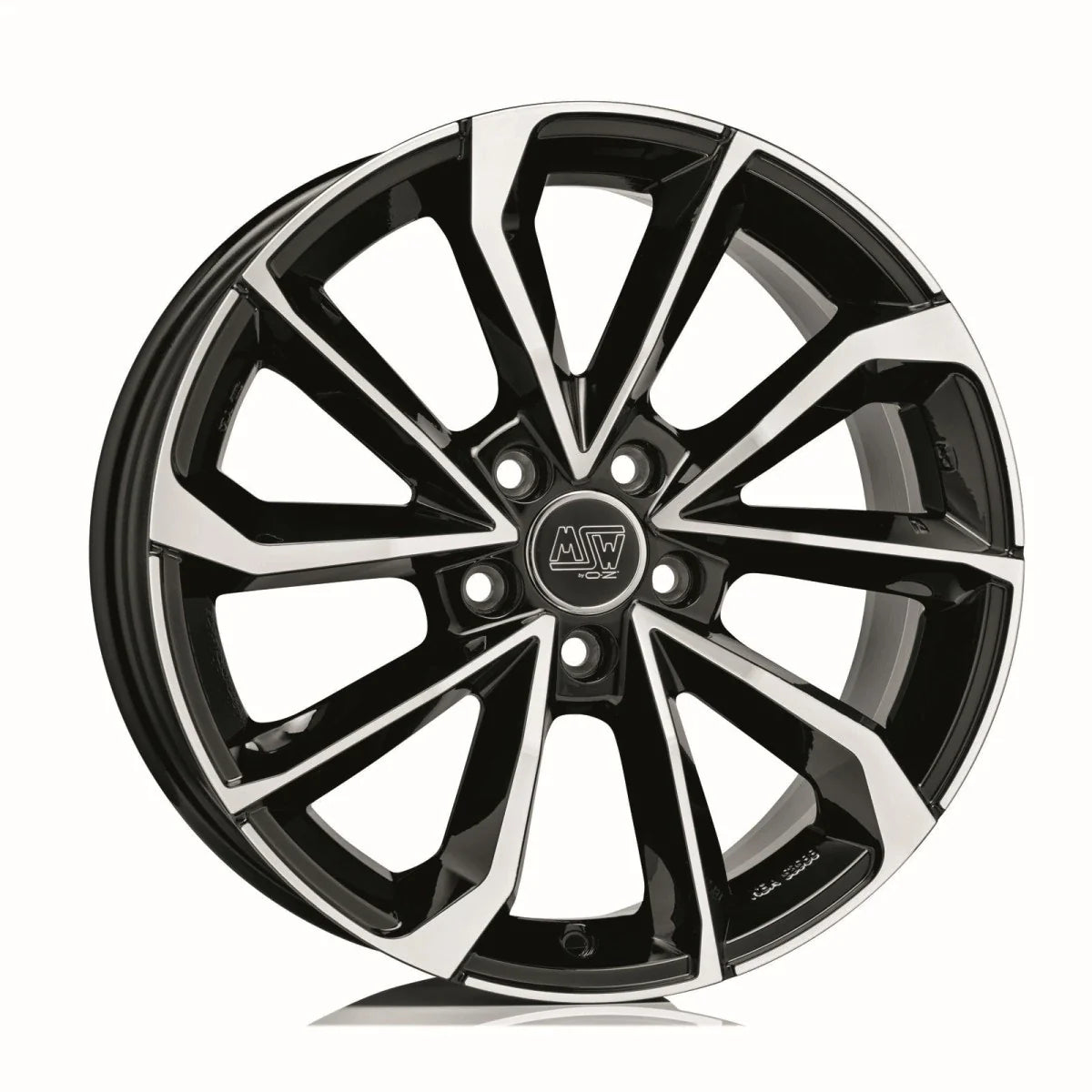 Alu kola MSW 42 8x18 5x114.3 ET30 Gloss Black Full Polished | Wheelsup.cz