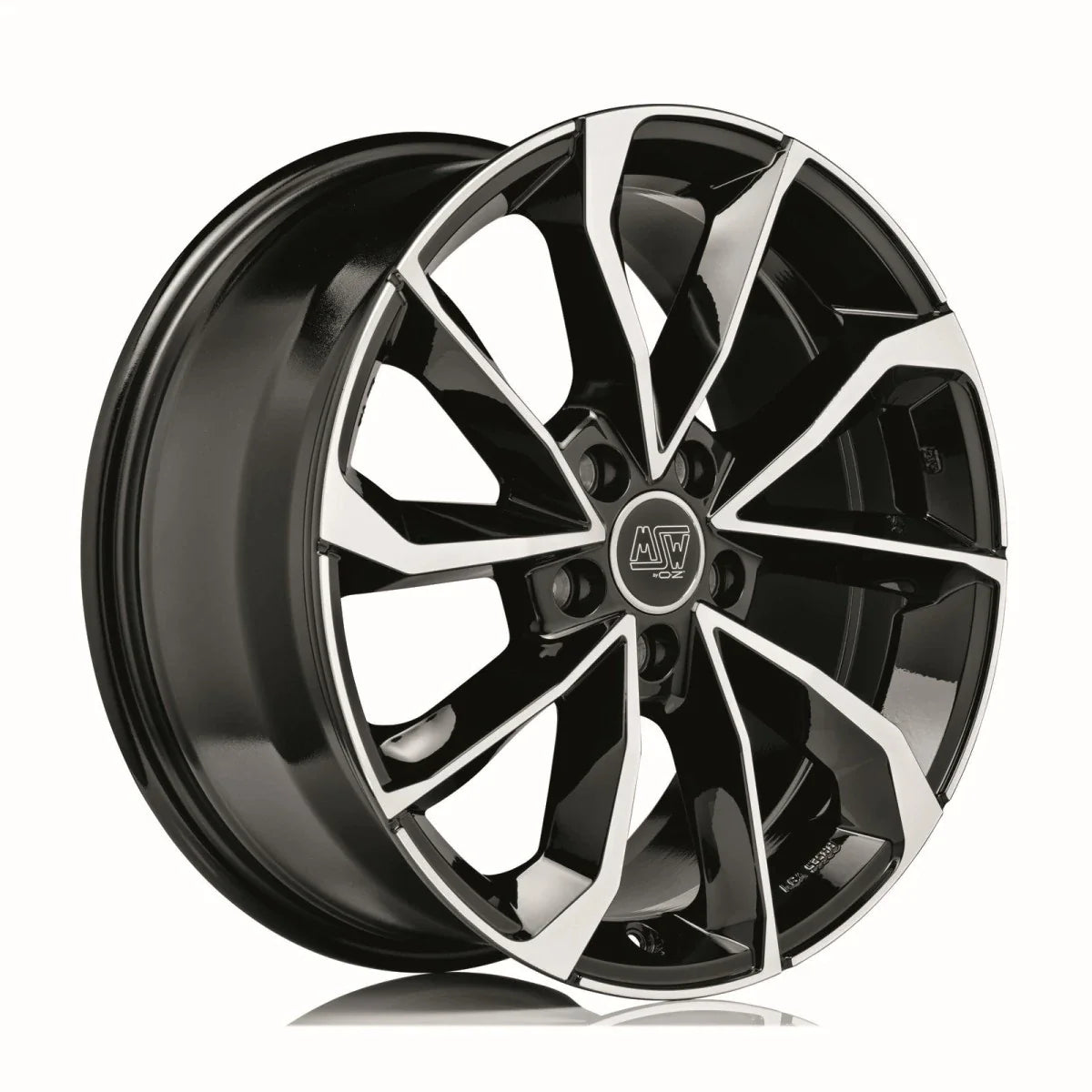 Alu kola MSW 42 8x19 5x114.3 ET40 Gloss Black Full Polished | Wheelsup.cz