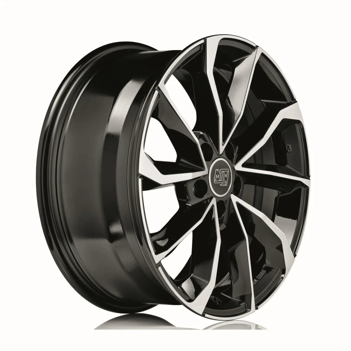 Alu kola MSW 42 8x19 5x114.3 ET45 Gloss Black Full Polished | Wheelsup.cz