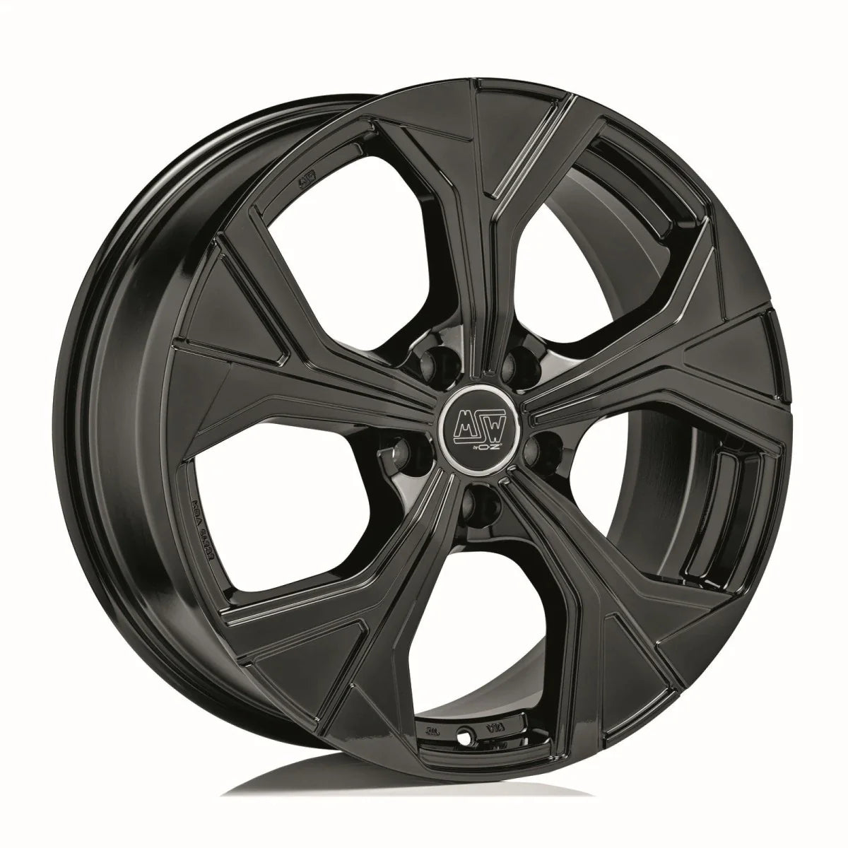 Alu kola MSW 43 8x18 5x114.3 ET40 Gloss Black | Wheelsup.cz