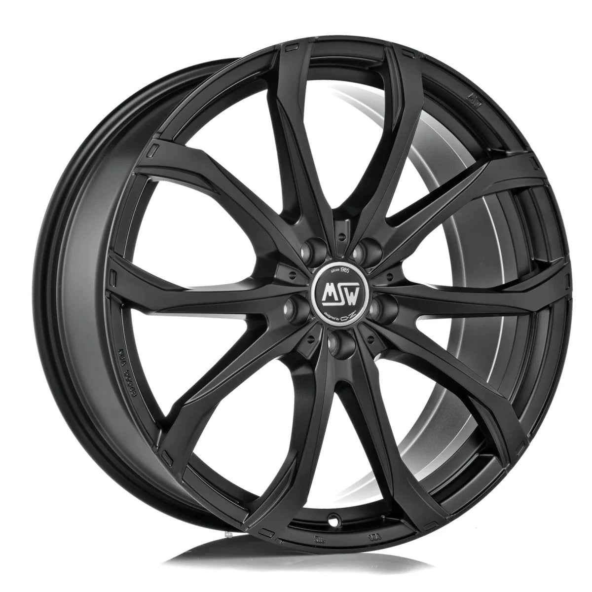 Alu kola MSW 48 8x18 5x112 ET40 Matt Black | Wheelsup.cz