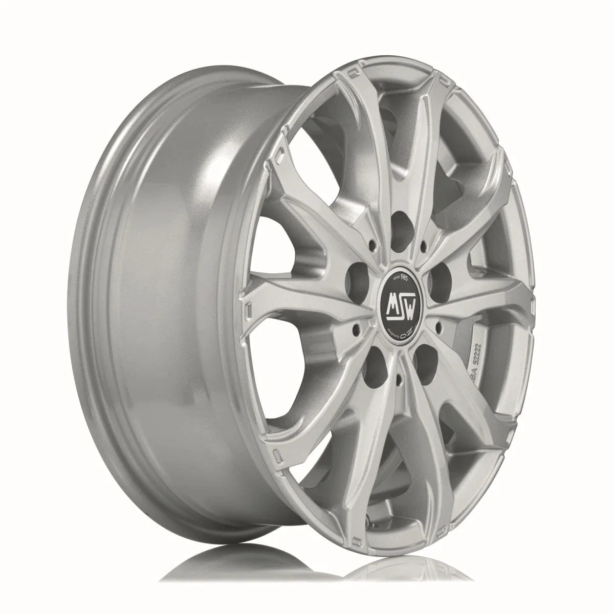 Alu kola MSW 48 VAN 7x17 5x160 ET55 Full Silver | Wheelsup.cz
