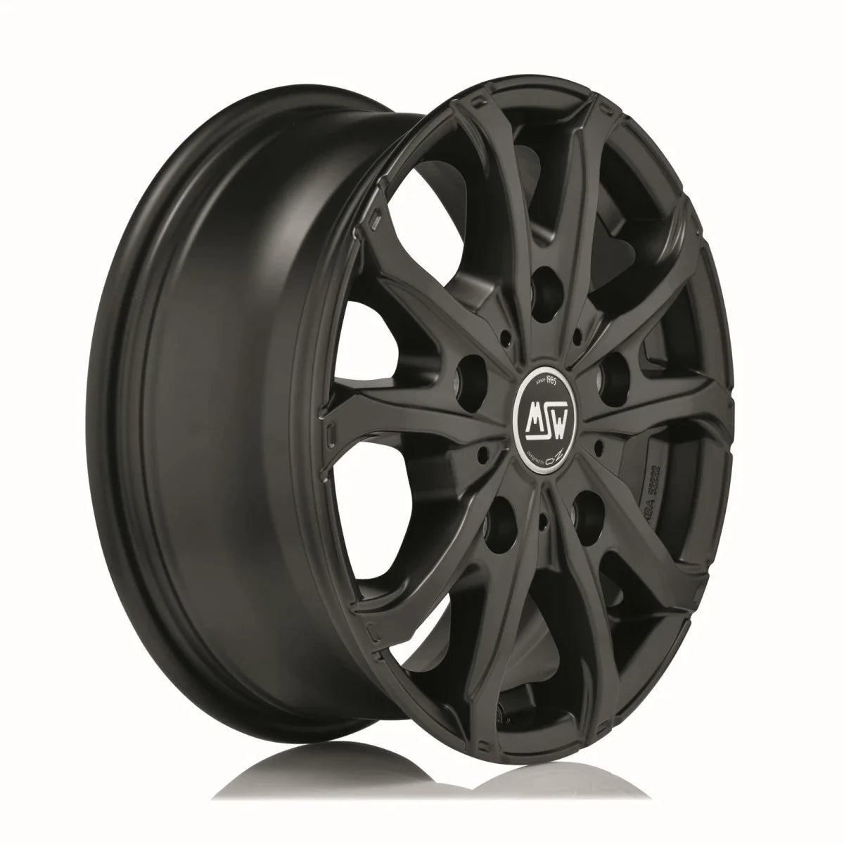 Alu kola MSW 48 VAN 7.5x18 5x118 ET53 Matt Black | Wheelsup.cz