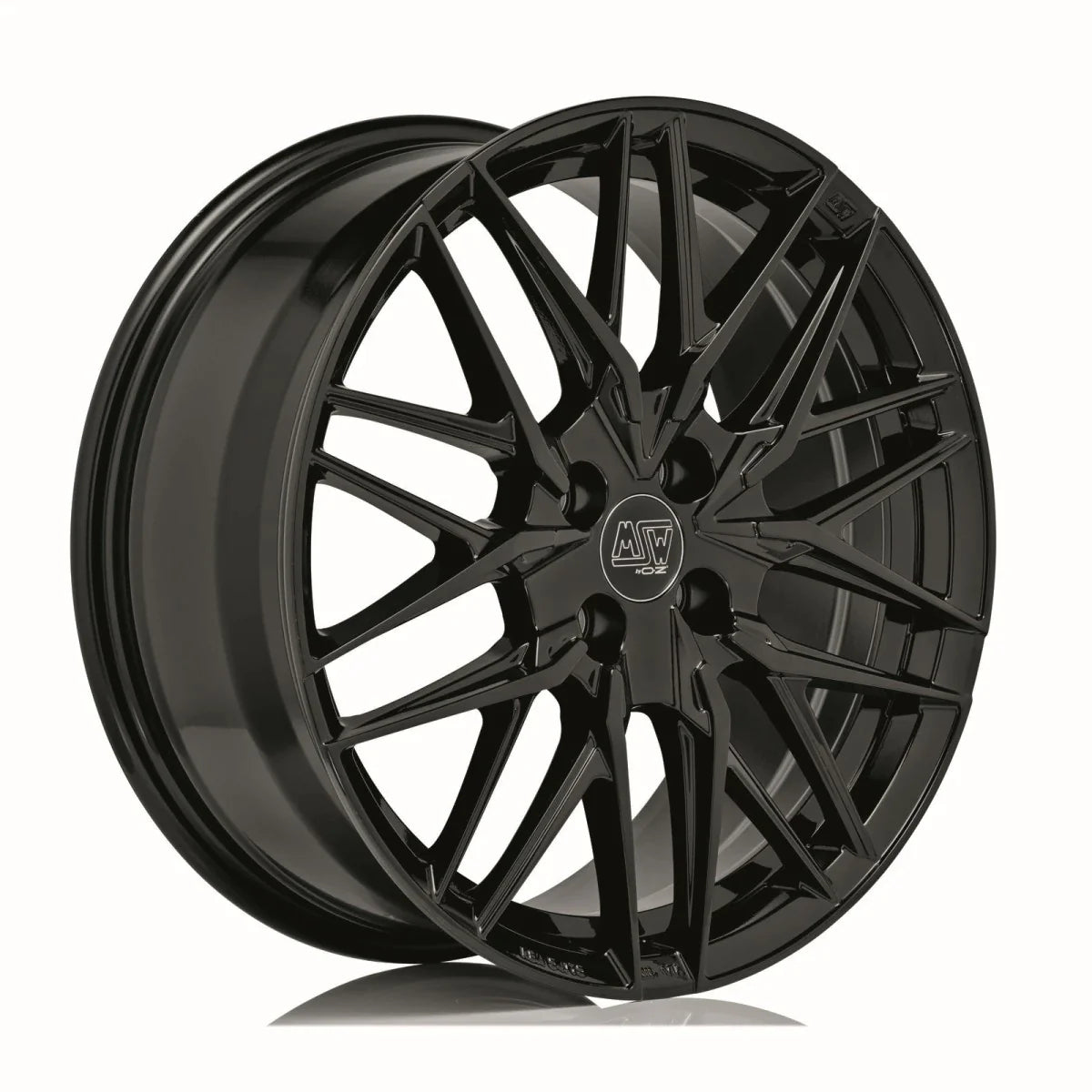 Alu kola MSW 50-4 7.5x18 4x108 ET25 Gloss Black | Wheelsup.cz