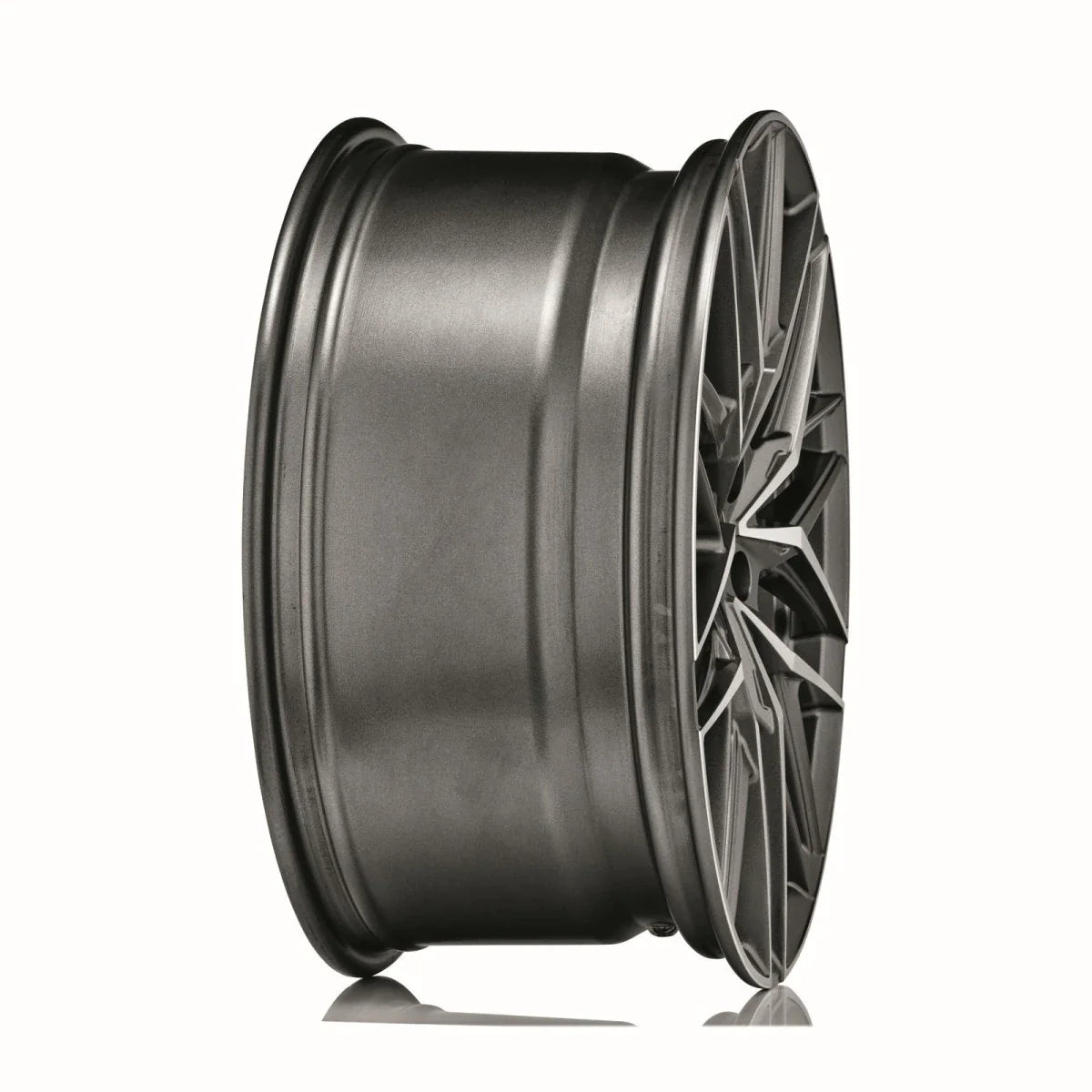 Alu kola MSW 50 10x21 5x130 ET43 Matt Gun Metal Full Polished (Mgmfp) | Wheelsup.cz