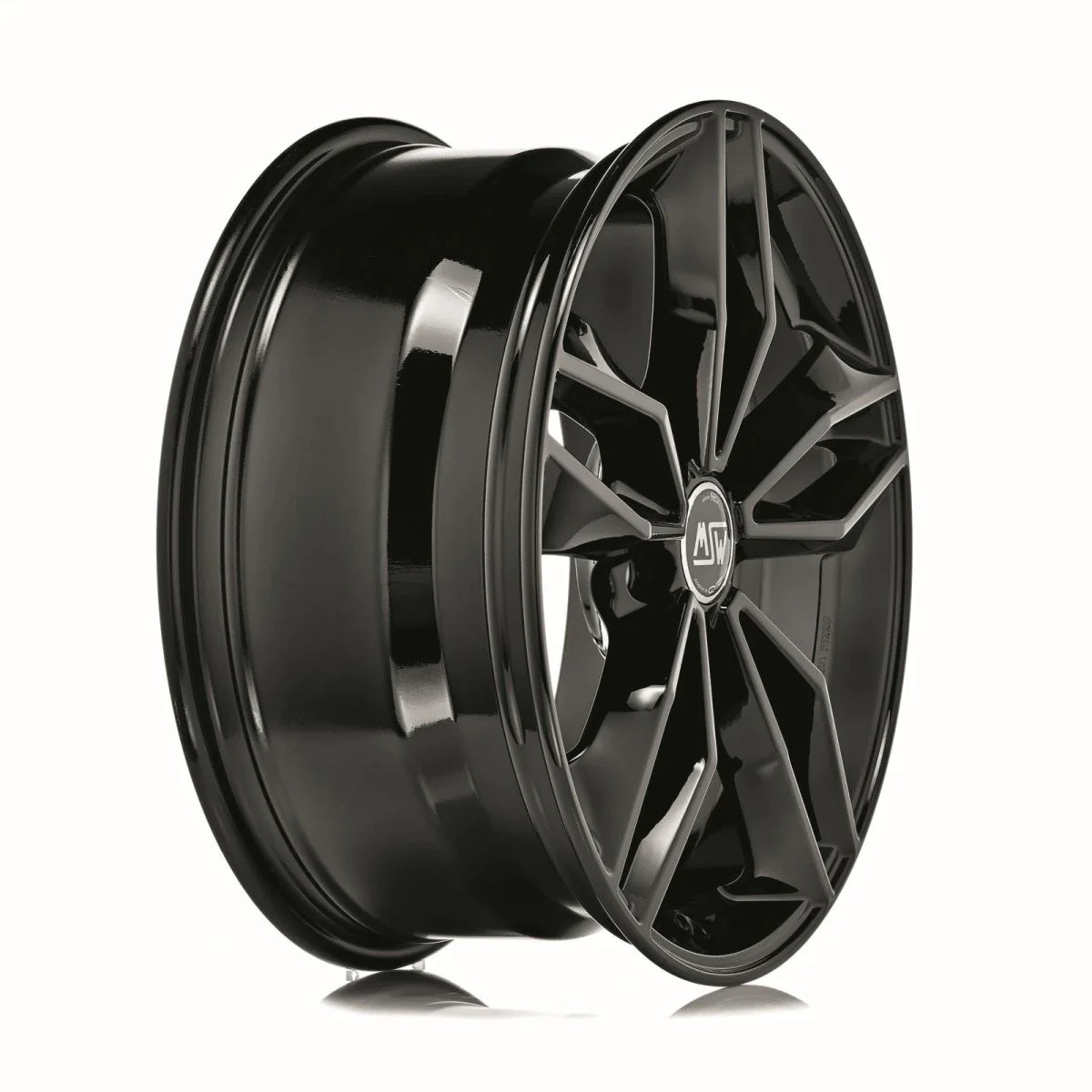 Alu kola MSW 71 7.5x17 5x112 ET45 Gloss Black | Wheelsup.cz