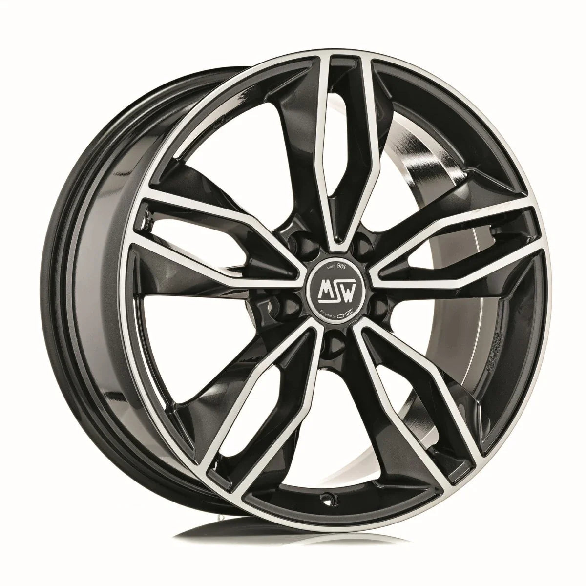 Alu kola MSW 71 7.5x17 5x112 ET50 Gloss Dark Grey Full Polished | Wheelsup.cz