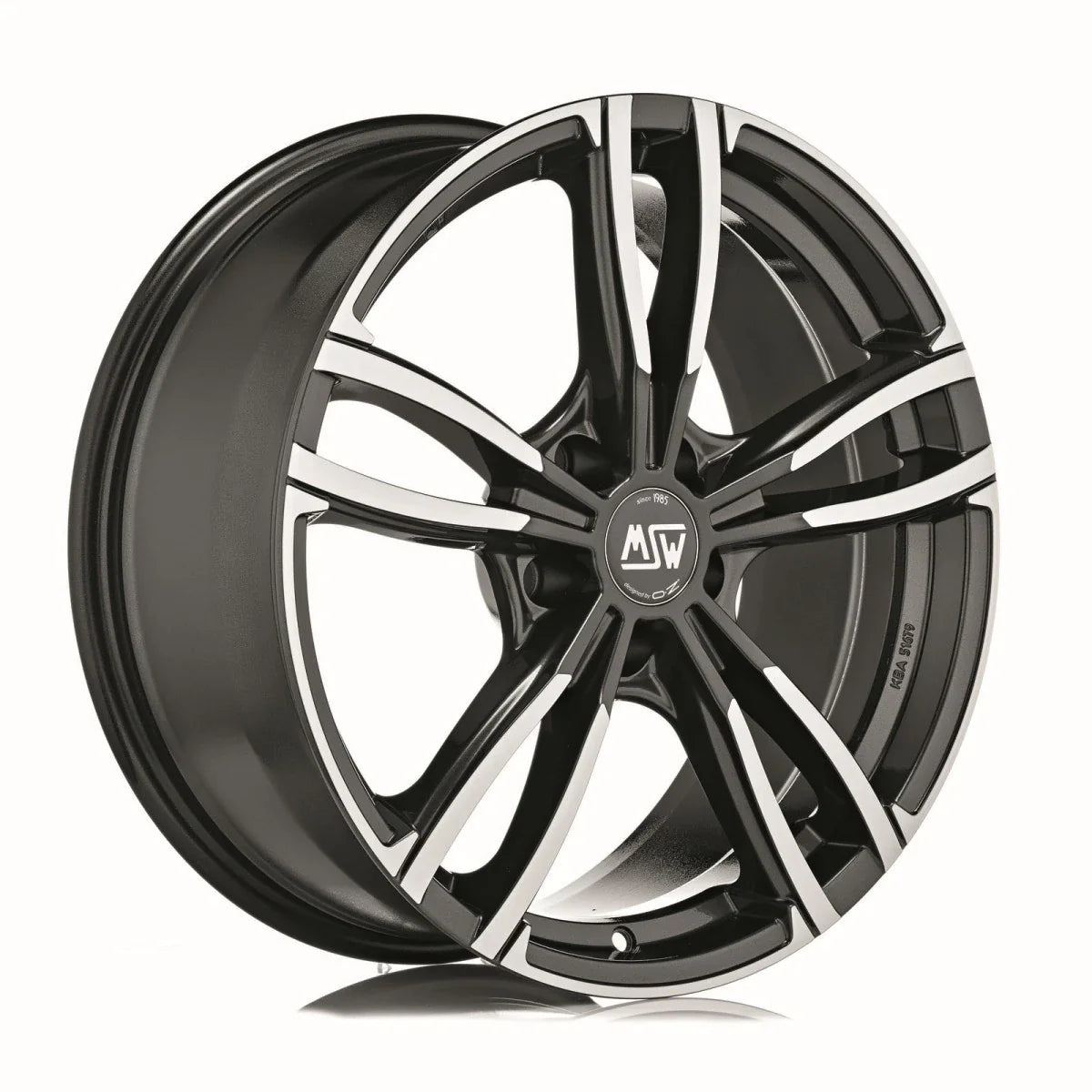 Alu kola MSW 73 8x18 5x120 ET45 Gloss Dark Grey Full Polished | Wheelsup.cz