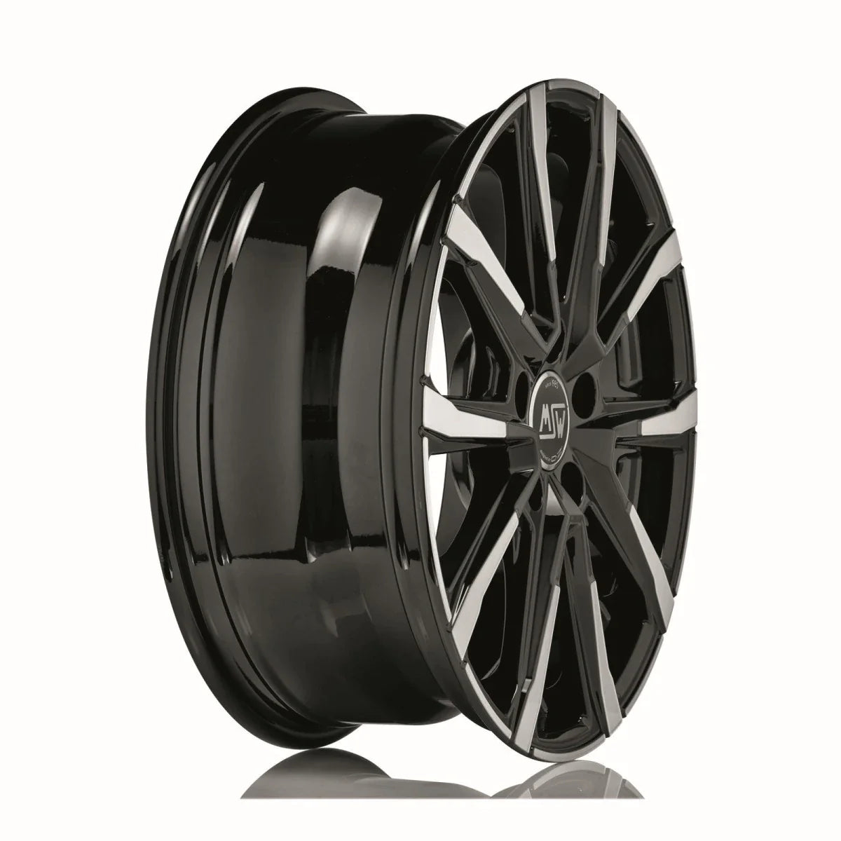 Alu kola MSW 79 7.5x18 5x112 ET25 Gloss Black Full Polished | Wheelsup.cz