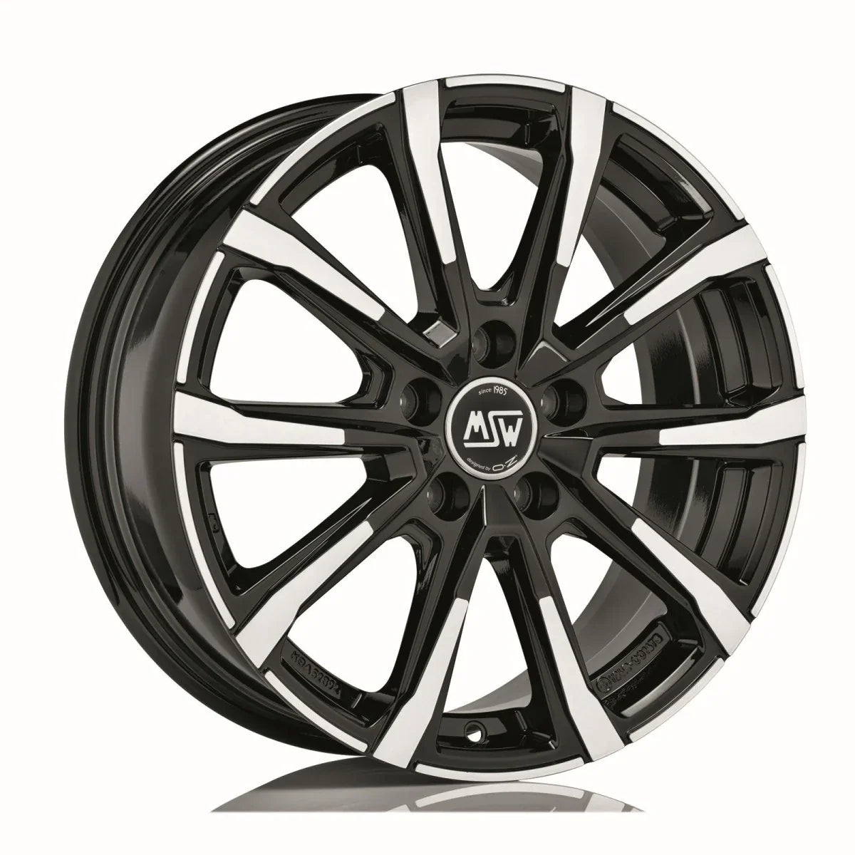 Alu disky MSW 79 7x18 5x114.3 ET50 60.1 Čierna