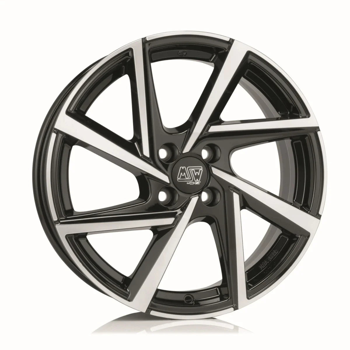 Alu kola MSW 80-4 6x15 4x98 ET35 Gloss Black Full Polished | Wheelsup.cz