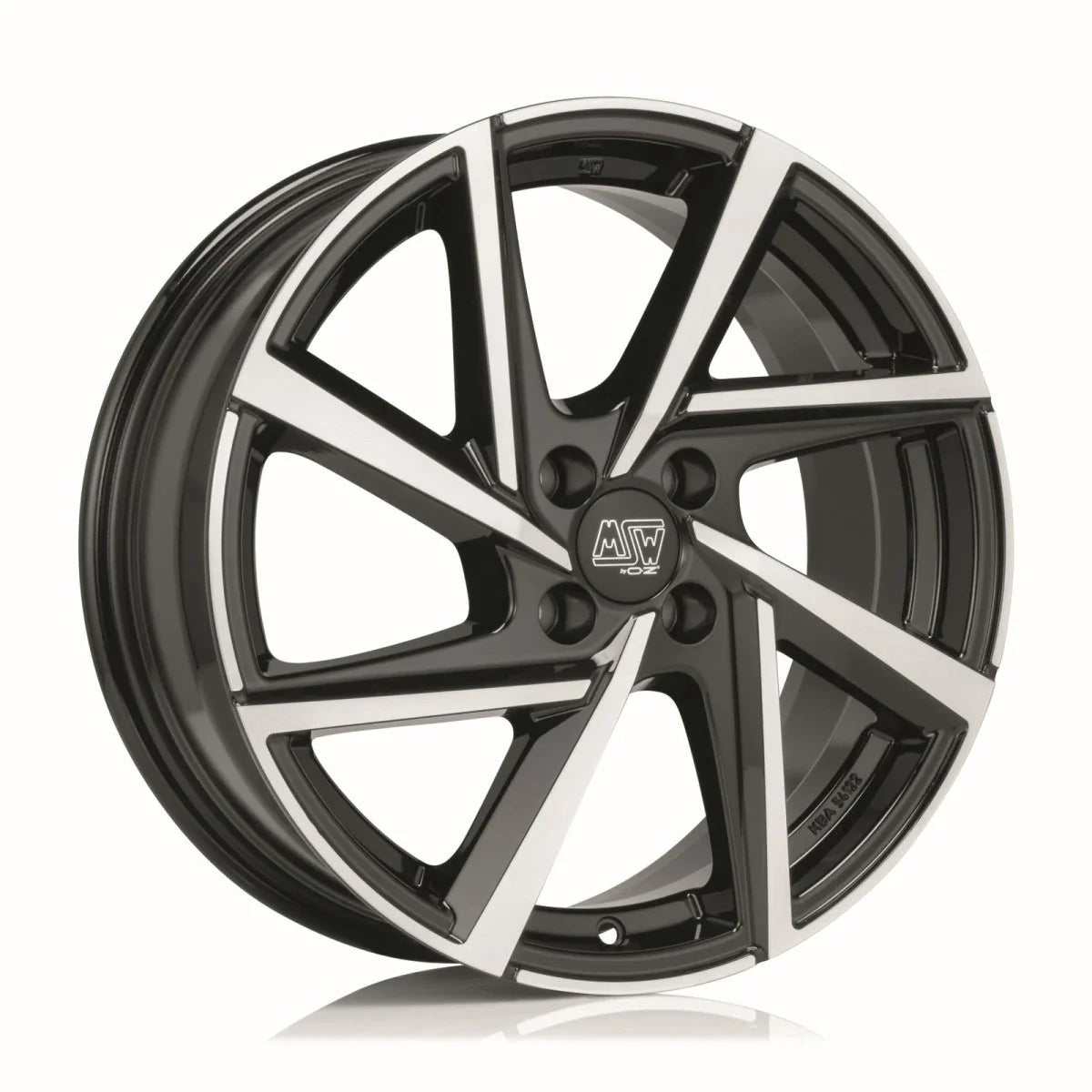 Alu kola MSW 80-4 7x17 4x108 ET32 Gloss Black Full Polished | Wheelsup.cz