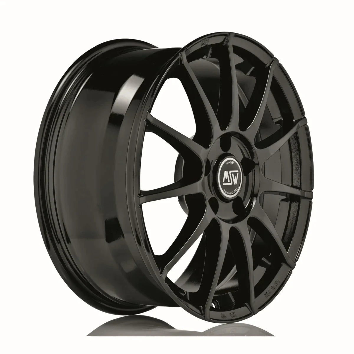 Alu kola MSW 85 6x15 4x100 ET47 54,1 černá | Wheelsup.cz
