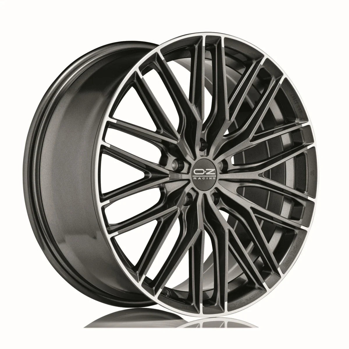 Alu kola OZ GRAN TURISMO HLT 9x20 5x112 ET35 Star Graphite Diamond Lip | Wheelsup.cz