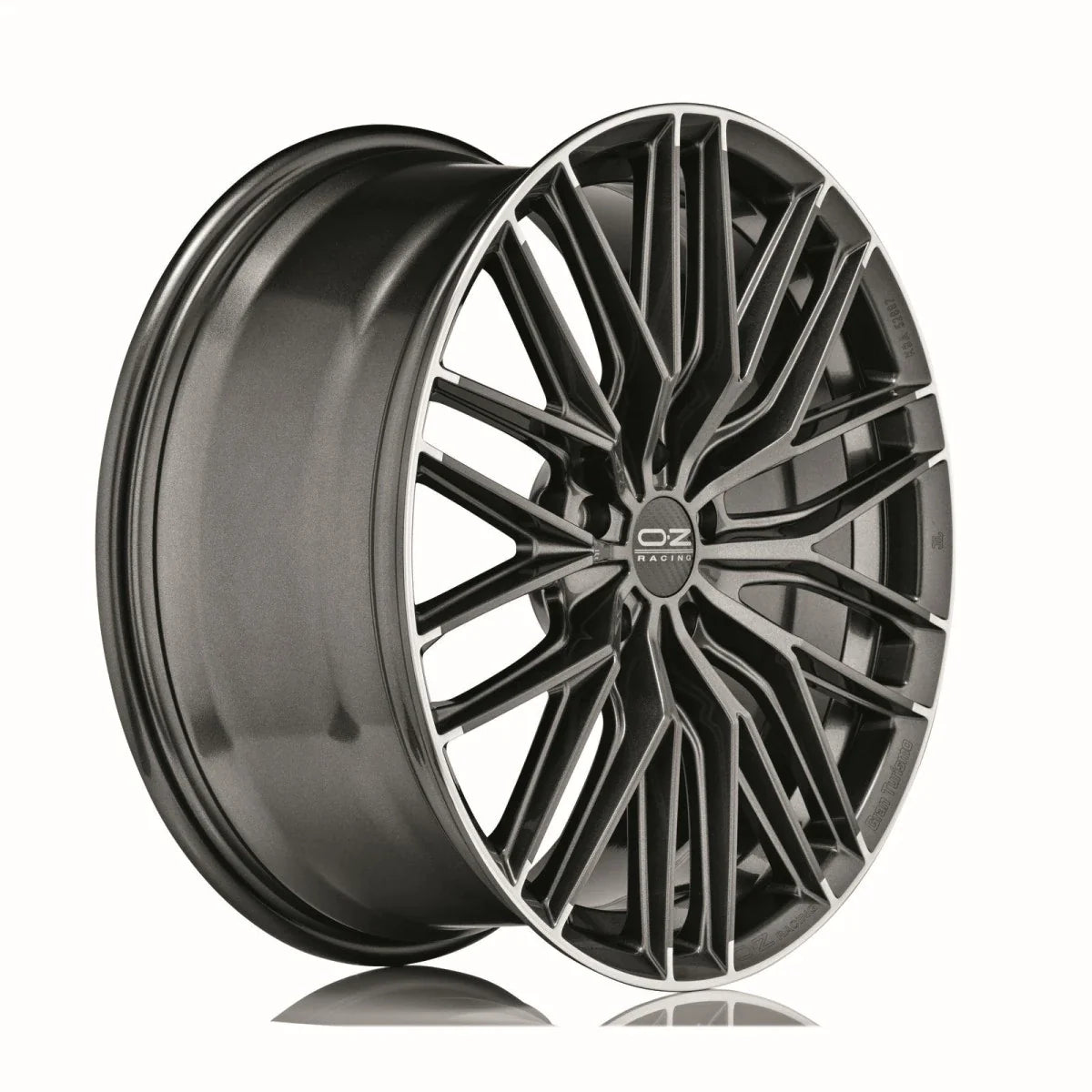 Alu kola OZ GRAN TURISMO HLT 10x20 5x112 ET25 Star Graphite Diamond Lip | Wheelsup.cz