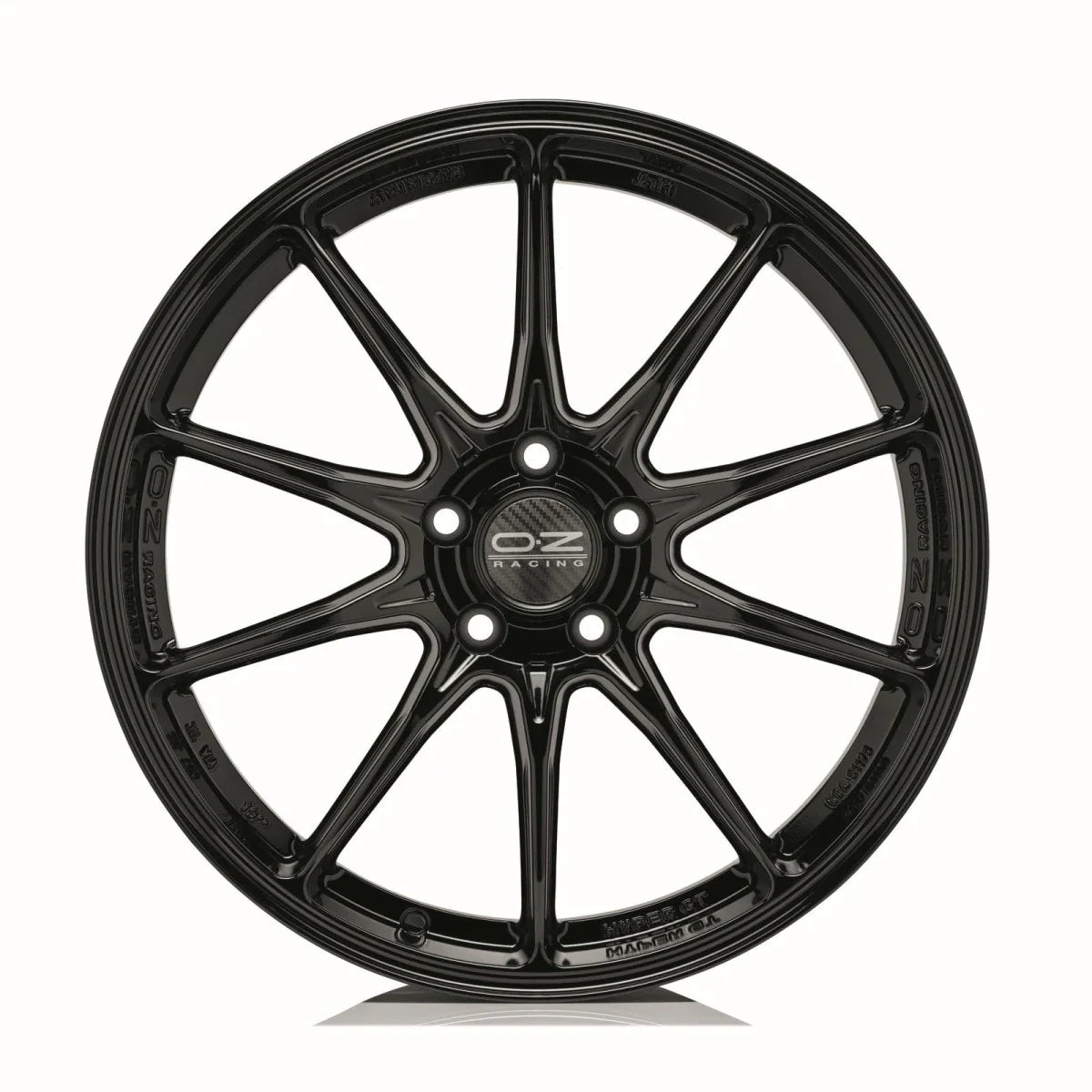 Alu kola OZ HYPER GT HLT 9.5x19 5x112 ET20 Gloss Black | Wheelsup.cz