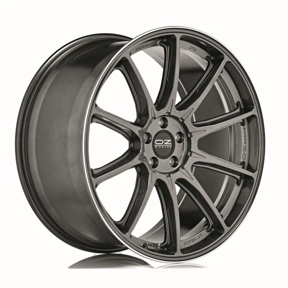 Alu kola OZ HYPER XT HLT 9.5x22 5x120 ET40 Star Graphite Diamond Lip | Wheelsup.cz