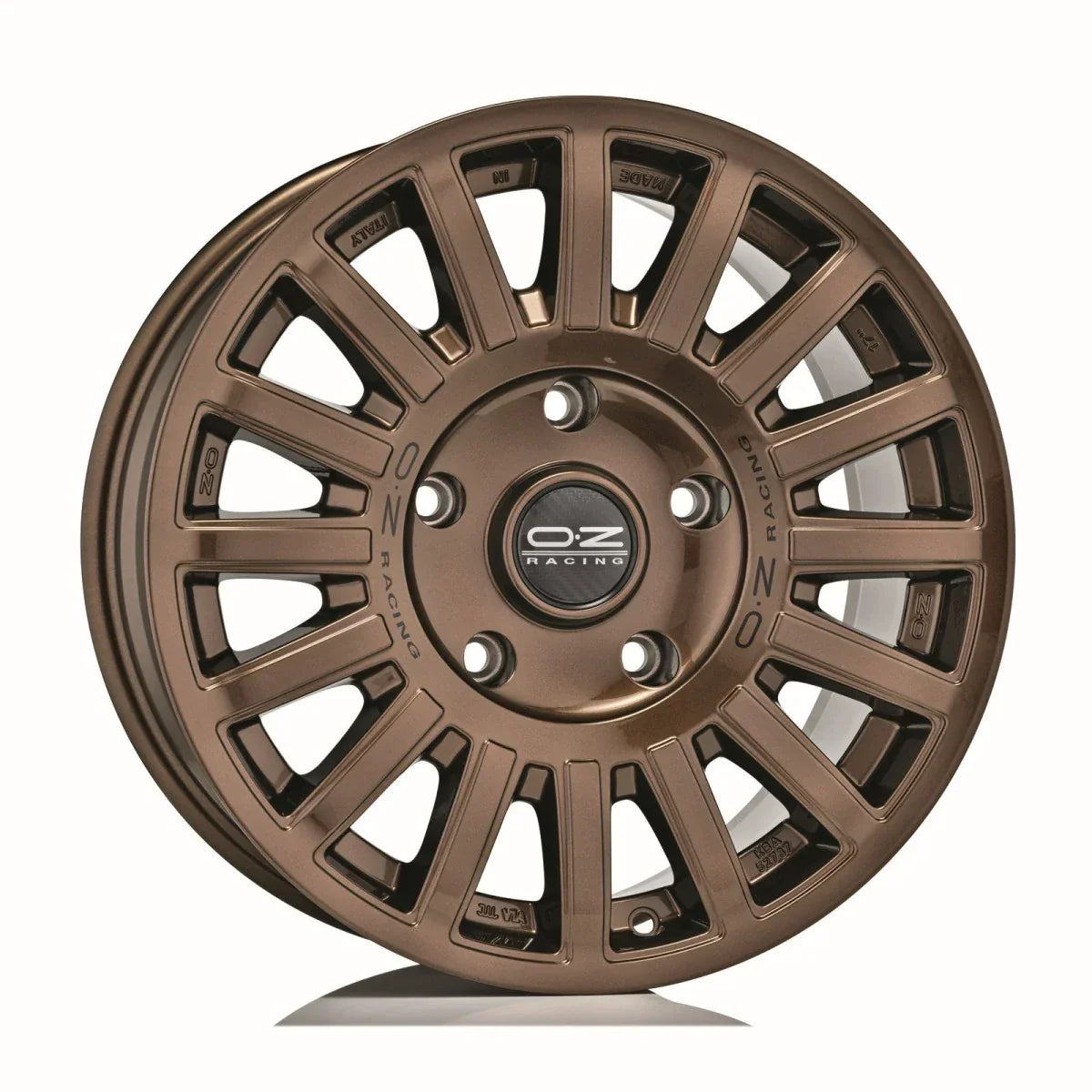 Alu disky OZ Racing RALLY RAID 8x17 6x130 ET37 84.06 Bronzová