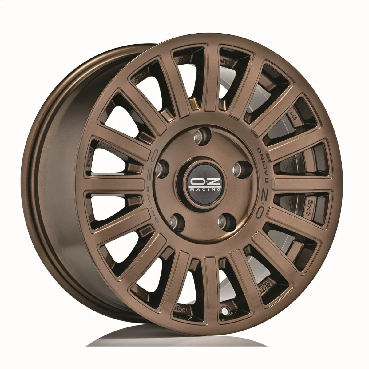 Alu kola OZ RALLY RAID 8x17 6x139.7 ET25 Gloss Bronze Black Lettering | Wheelsup.cz