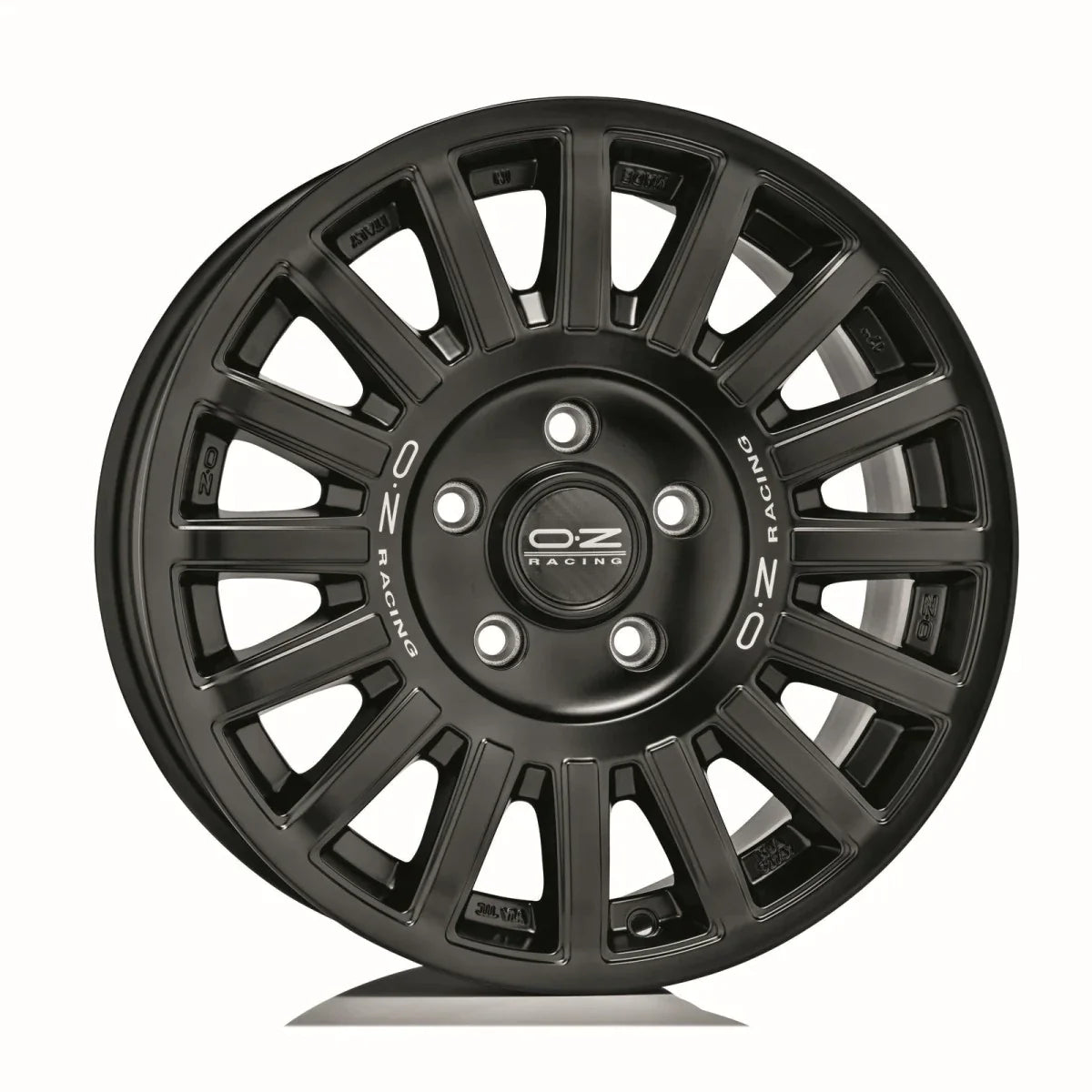 Alu kola OZ RALLY RAID 8.5x18 6x139.7 ET25 Matt Black Silver Lettering | Wheelsup.cz