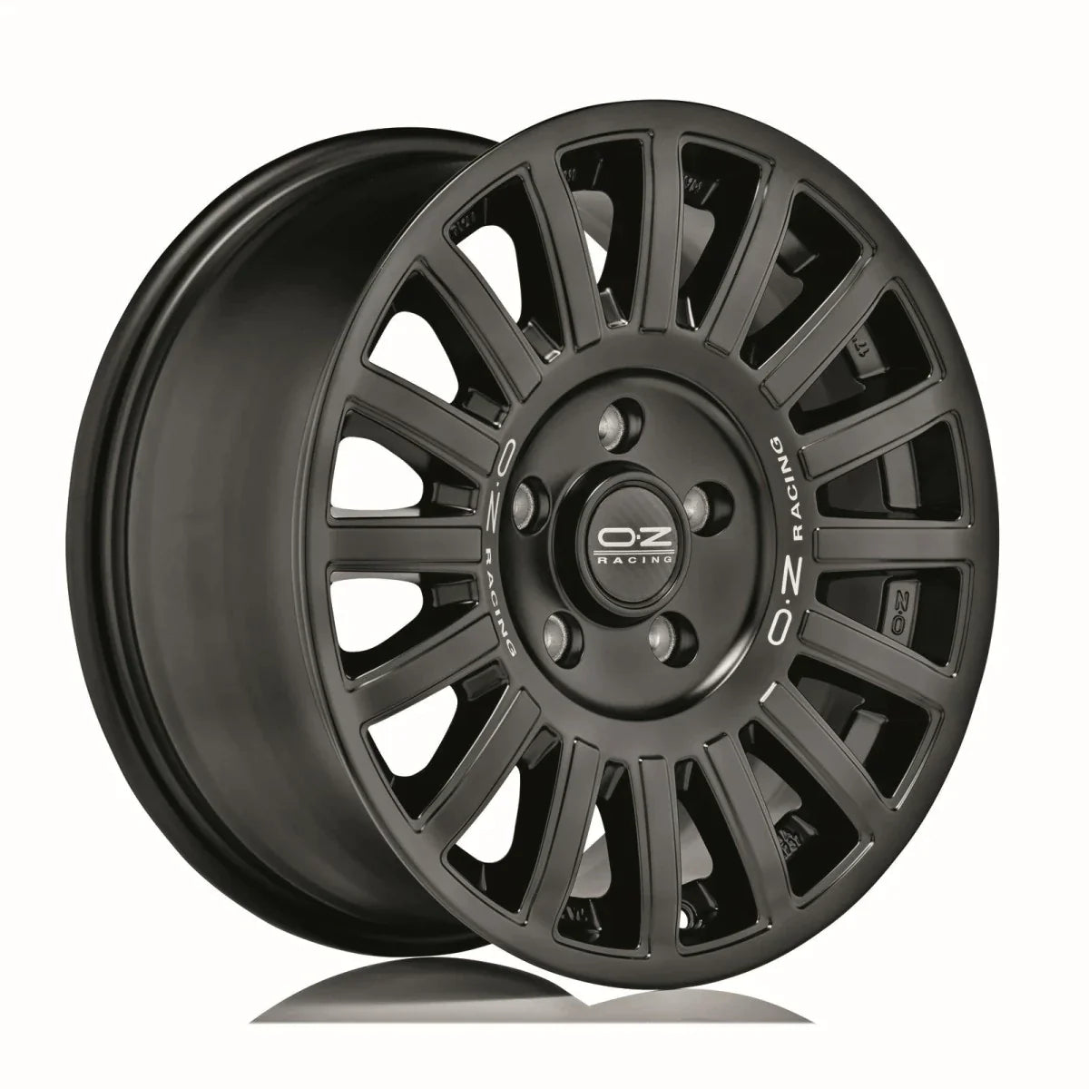 Alu kola OZ RALLY RAID 8.5x18 6x139.7 ET25 Matt Black Silver Lettering | Wheelsup.cz