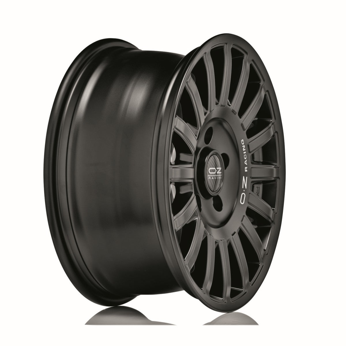 Alu kola OZ RALLY DESERT 8x18 6x139.7 ET41 Matt Black Silver Let. Diamond Lip | Wheelsup.cz