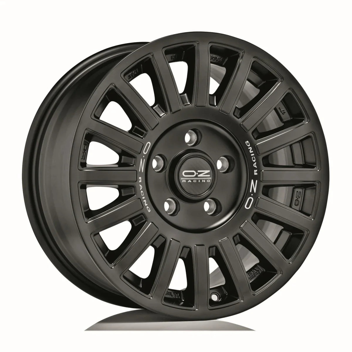 Alu kola OZ RALLY RAID 8.5x18 6x139.7 ET35 Matt Black Silver Lettering | Wheelsup.cz