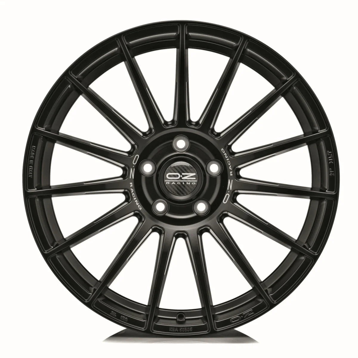 Alu kola OZ SUPERTURISMO DAKAR 11.5x22 5x130 ET52 Matt Black Silver Lettering | Wheelsup.cz