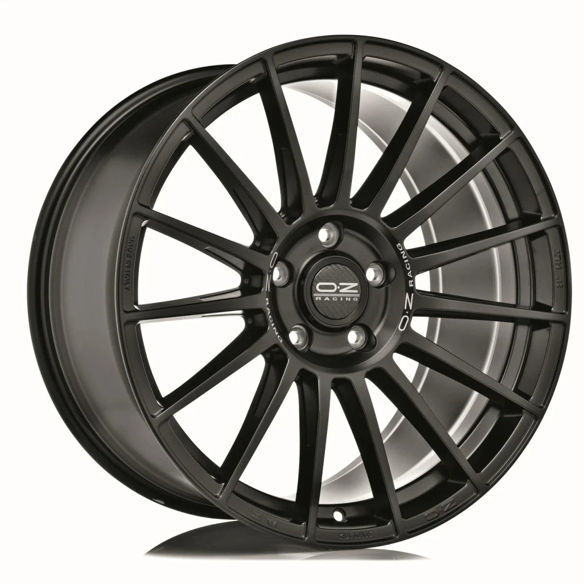 Alu kola OZ SUPERTURISMO DAKAR 11.5x22 5x130 ET52 Matt Black Silver Lettering | Wheelsup.cz
