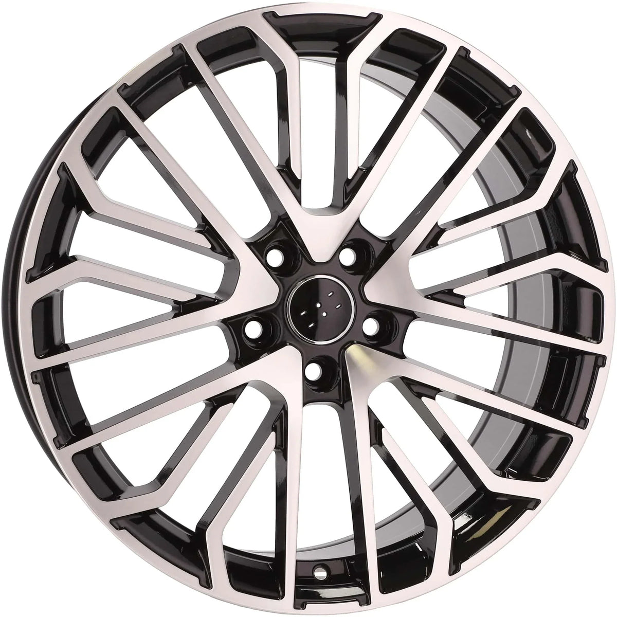 Alu kola pro Audi 3S1261 9.5x22 5x112 ET26 66.6 černá – detail 1