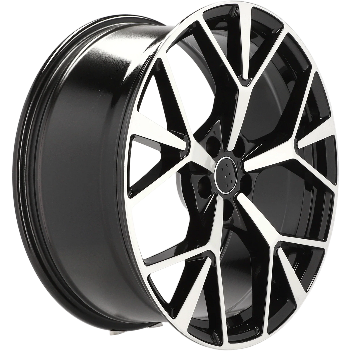 Alu kola pro Audi 3S1385 8.5x20 5x112 ET38 66.6 Black Polished – detail 2