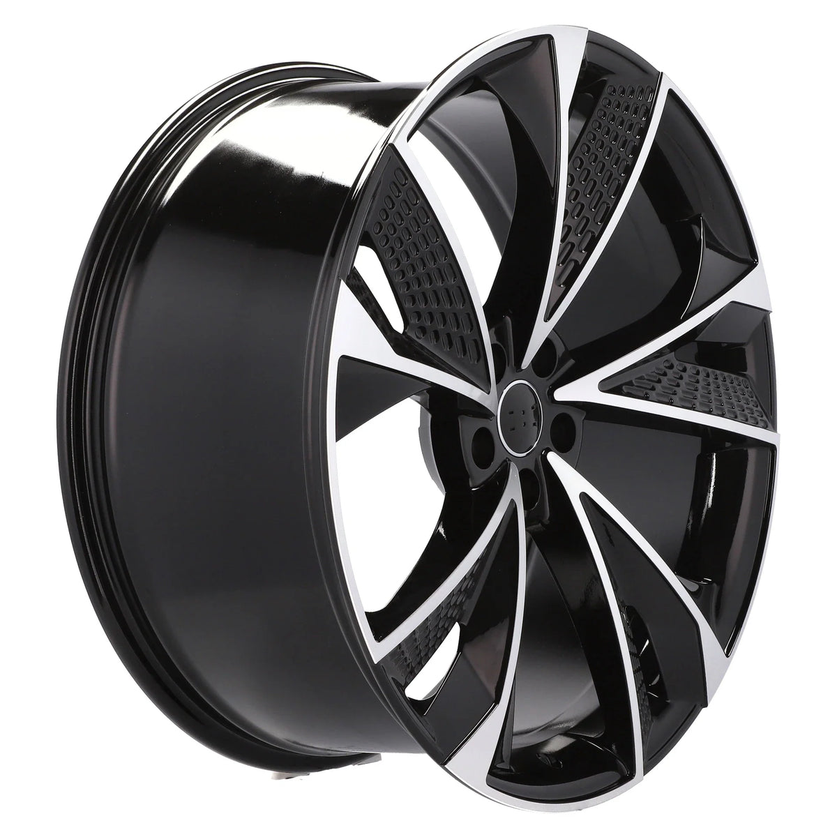 Alu kola pro Audi B1566 9x21 5x112 ET35 66.6 černá – detail 3