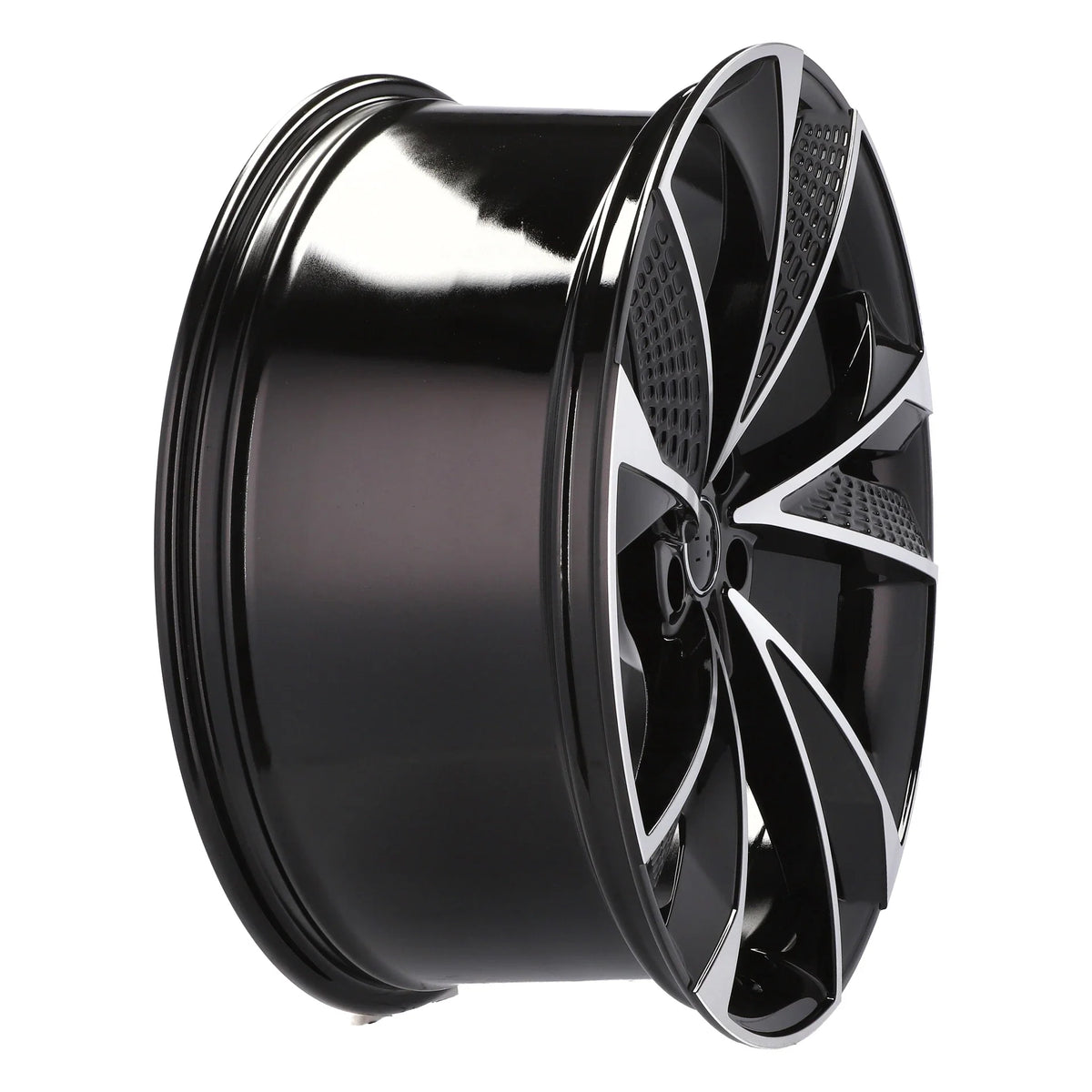 Alu kola pro Audi B1566 9x21 5x112 ET35 66.6 černá – detail 4