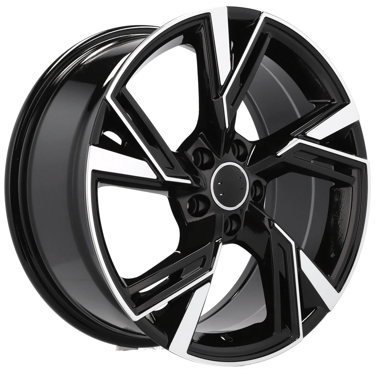 Alu kola pro Audi B1571 8x18 5x112 ET30 66.6 černá – detail 2