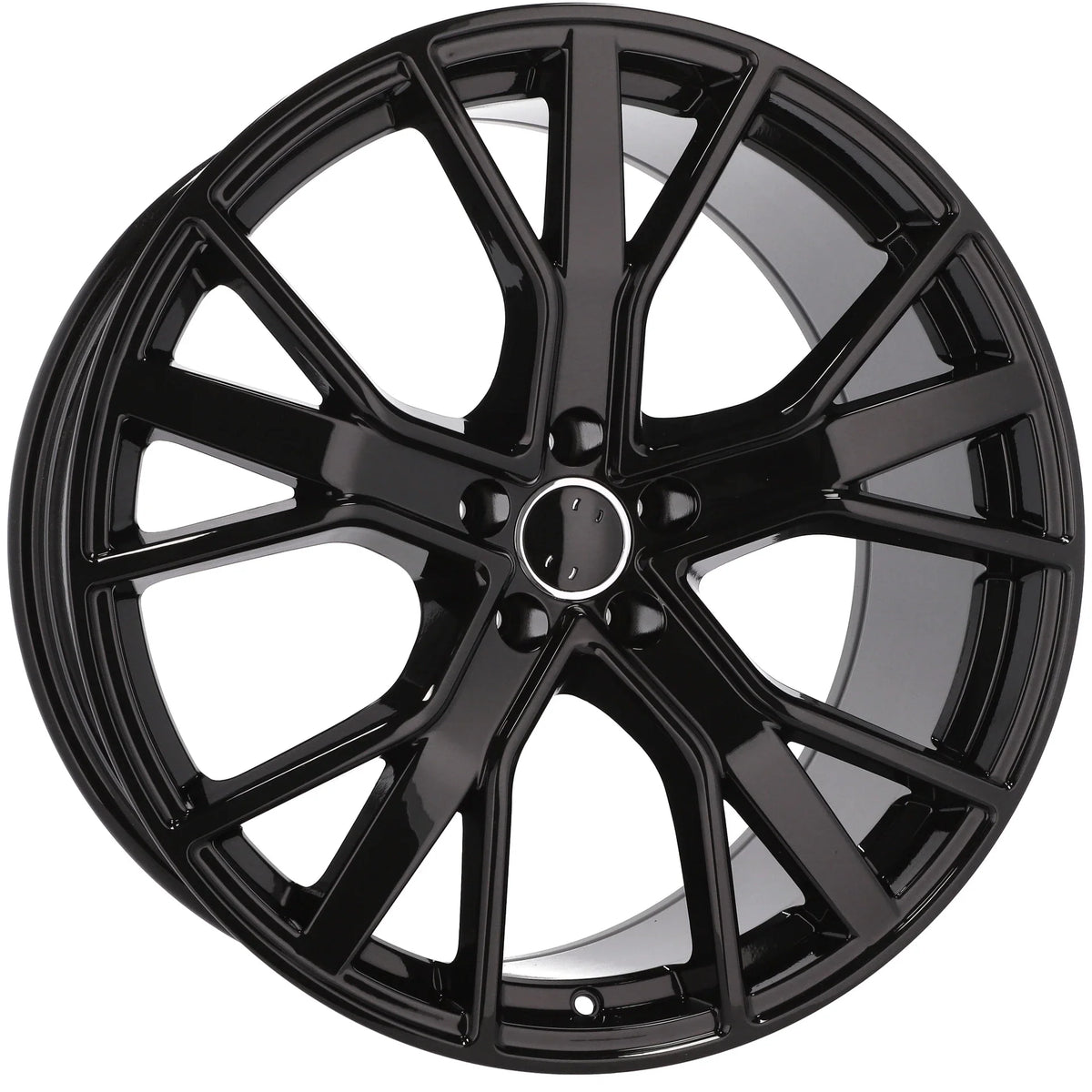 Alu kola pro Audi B5131 10x22 5x112 ET21 66.6 černá – detail 1