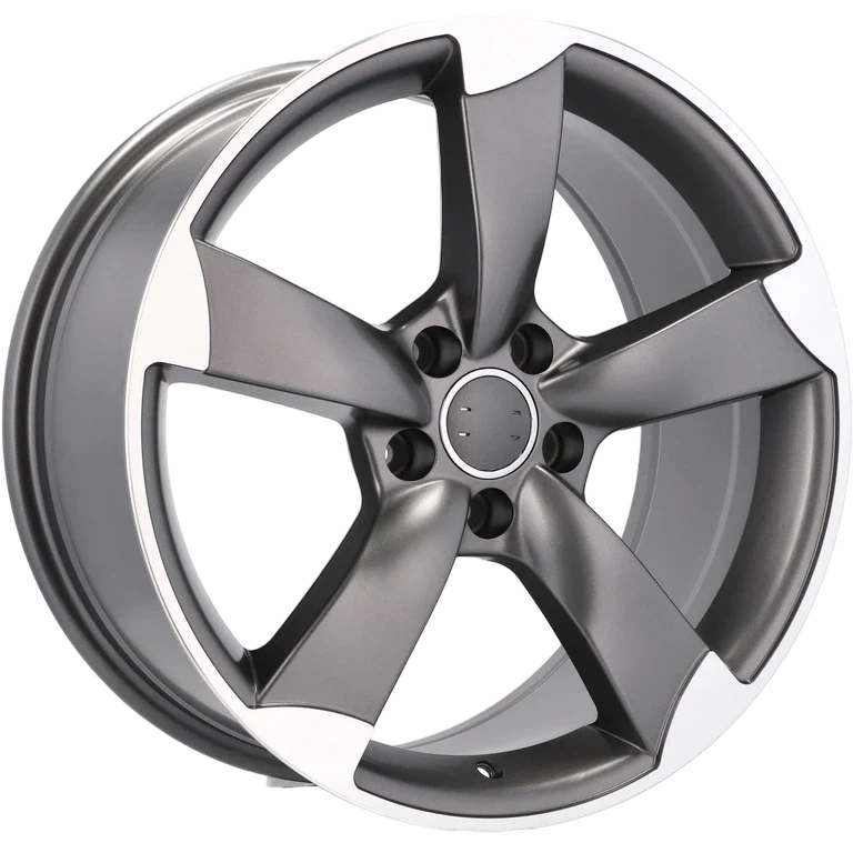 Alu kola pro Audi BK217 8x18 5x112 ET45 66.6 šedá