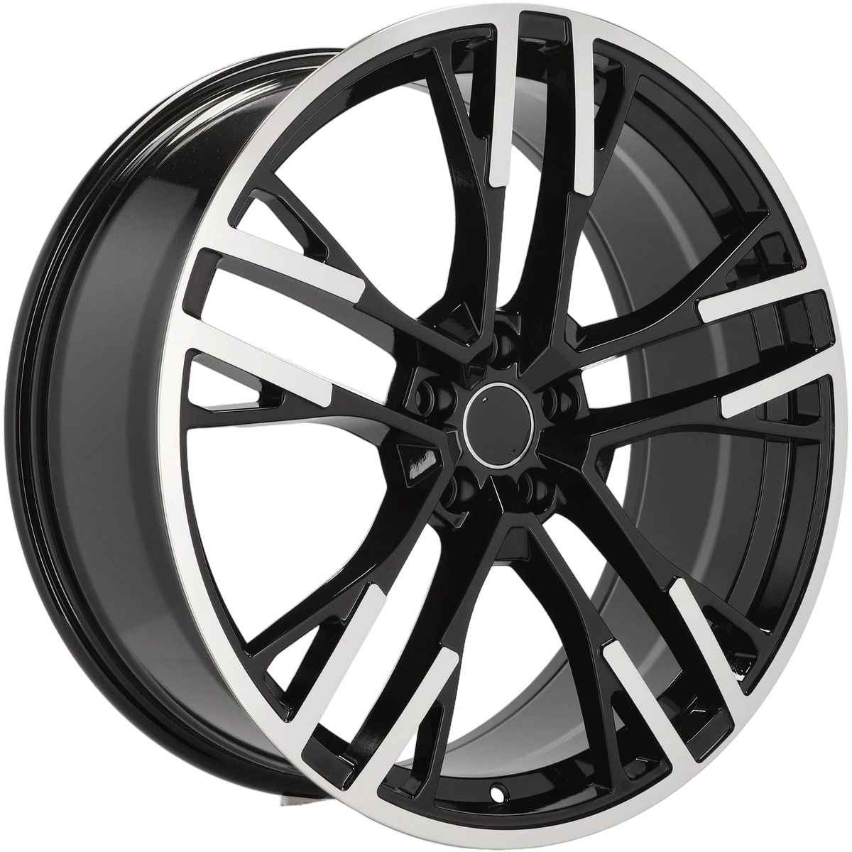 Alu kola pro Audi F726 8.5x19 5x112 ET34 66.6 černá – detail 3