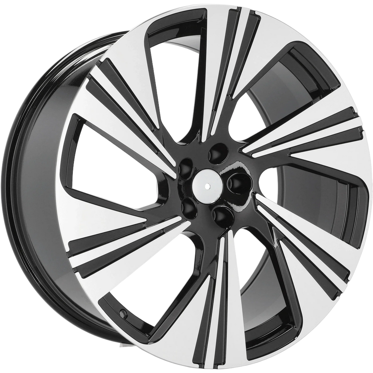 Alu kola pro Audi FB007 10x22 5x112 ET20 66.6 Black Polished
